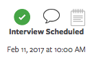 Schedule Interviews